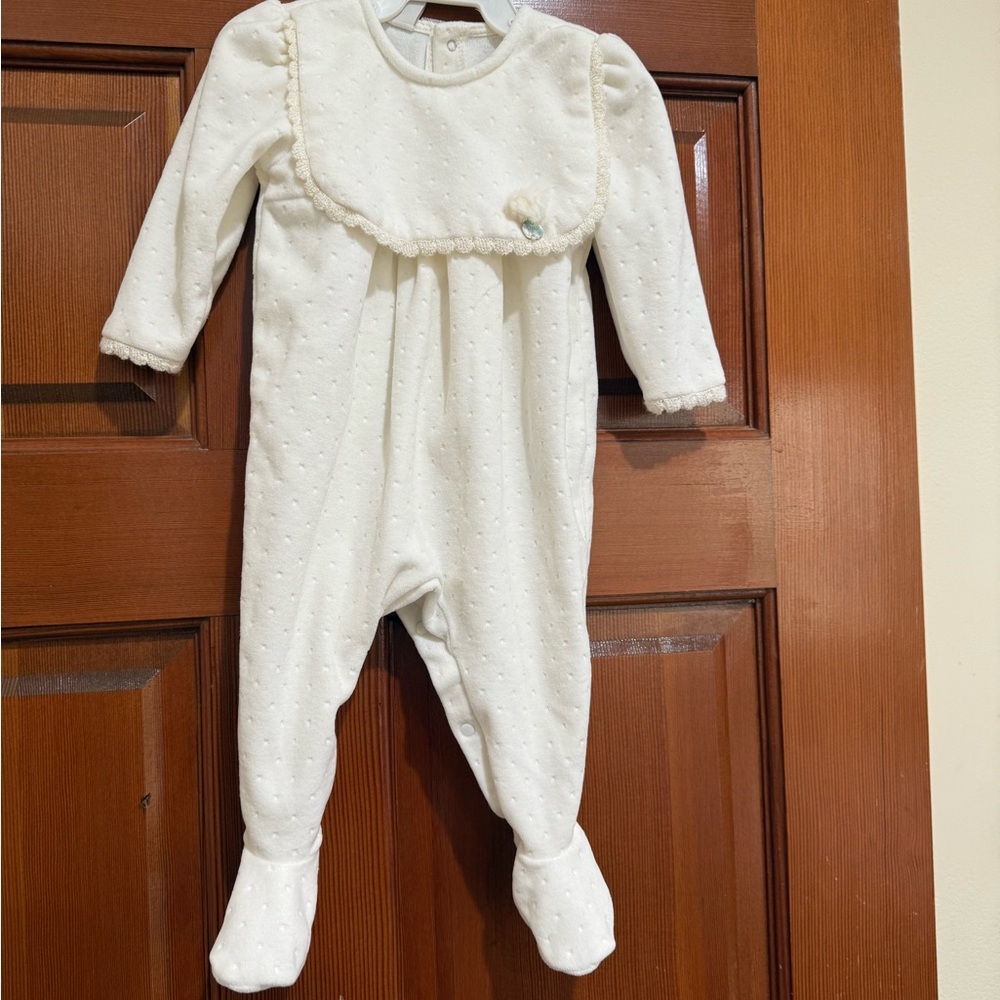 PAZ RODRIGUES CLASSIC VELOUR ROMPER